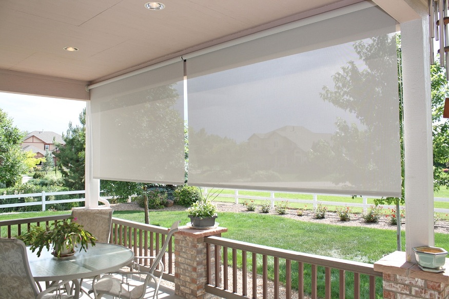 Outdoor Blind Installation