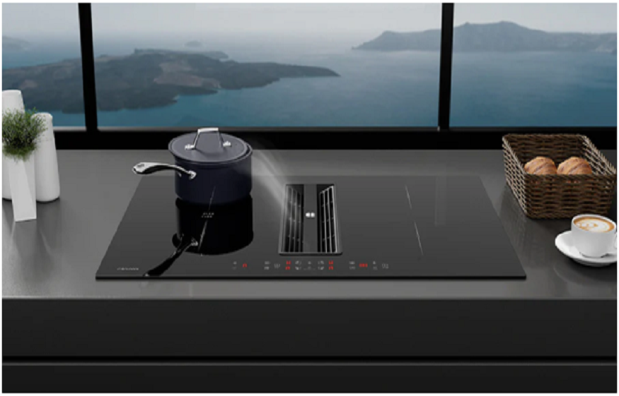 best induction hob with integrated extractor